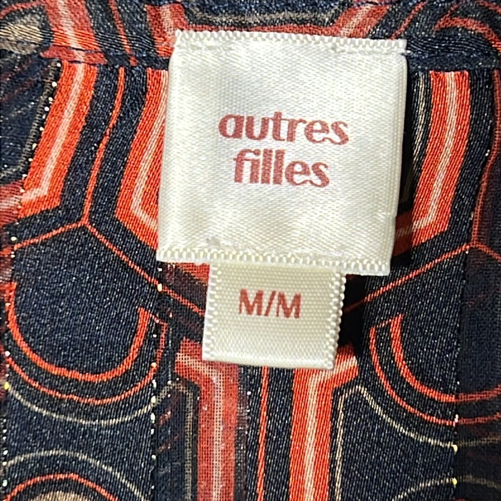 Autres Filled Printed Button Front Size Medium - image 6